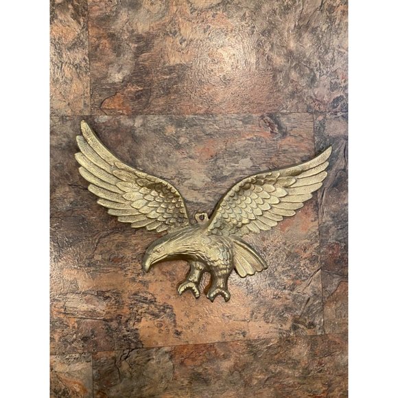 Wall Decor | Vintage Brass Eagle Wall Art | Poshmark